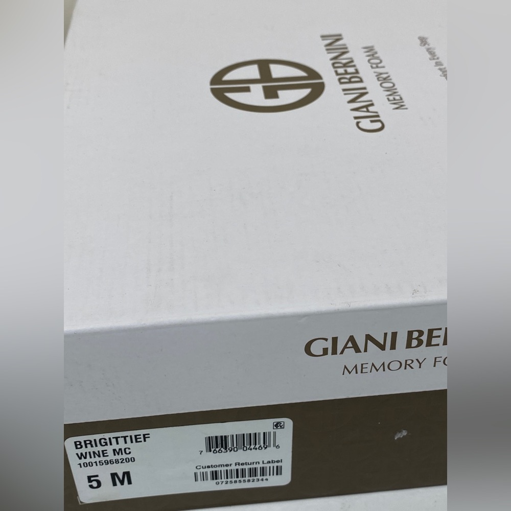 Giani Bernini Brigittie Suede Ankle Chelsea Boots Wine Shoes Size 5 - Picture 9 of 13
